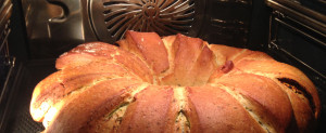 Brot im Backofen